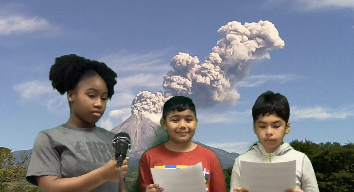 We have the best news team! Our weather crew reported the news from the active fire volcano in Mexico today.  Did you know there are inactive volcanoes here in Texas?  ⁦<a href="/HumbleISD_NBE/">North Bend Elementary</a>⁩ ⁦<a href="/abc13houston/">ABC13 Houston</a>⁩