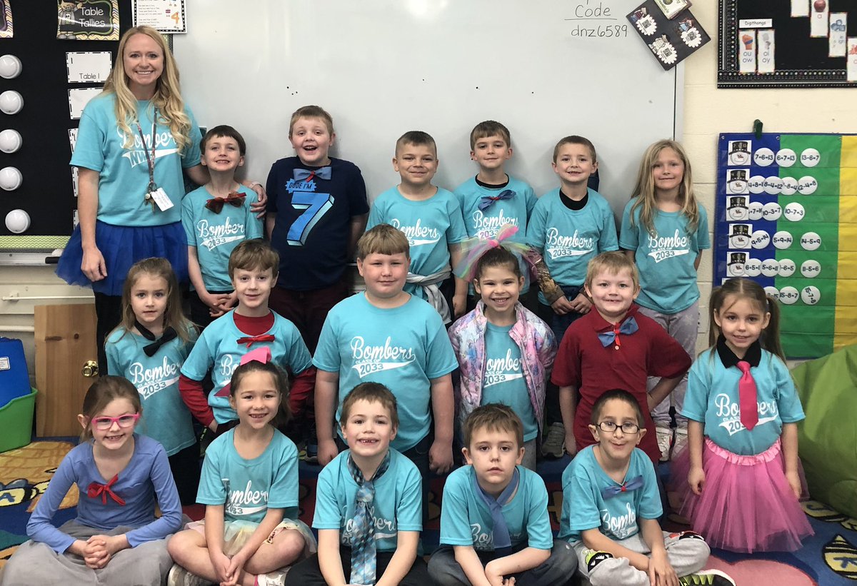 It’s 2’s day! Ties, TuTus and T-shirts! Having fun while learning in B11! <a href="/Dr_JakeLong/">Jake Long</a> <a href="/lauriecramton/">Laurie Cramton</a> <a href="/AGreen8384/">Amanda Green, Ed. S</a>