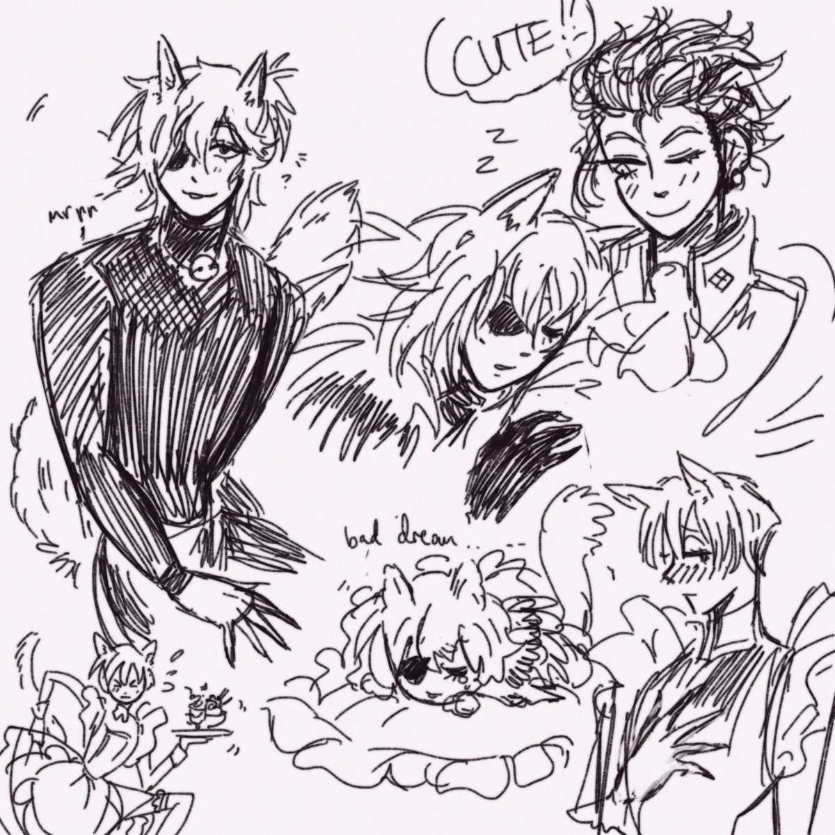 Happy cat day with my fav catboy Dimtiri!! 🐈 💖
#猫の日 
