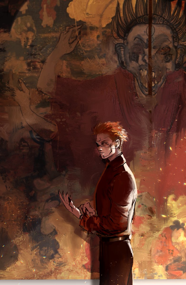 kafunshoou's tweet image. the boss 💳
#jjk #sukuna #呪術廻戦 #JujutsuKaisen #両面宿儺