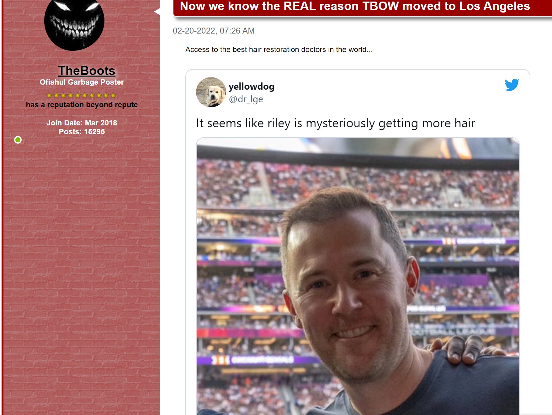 Message Board Geniuses on Twitter: Message Board Geniuses on Twitter:
