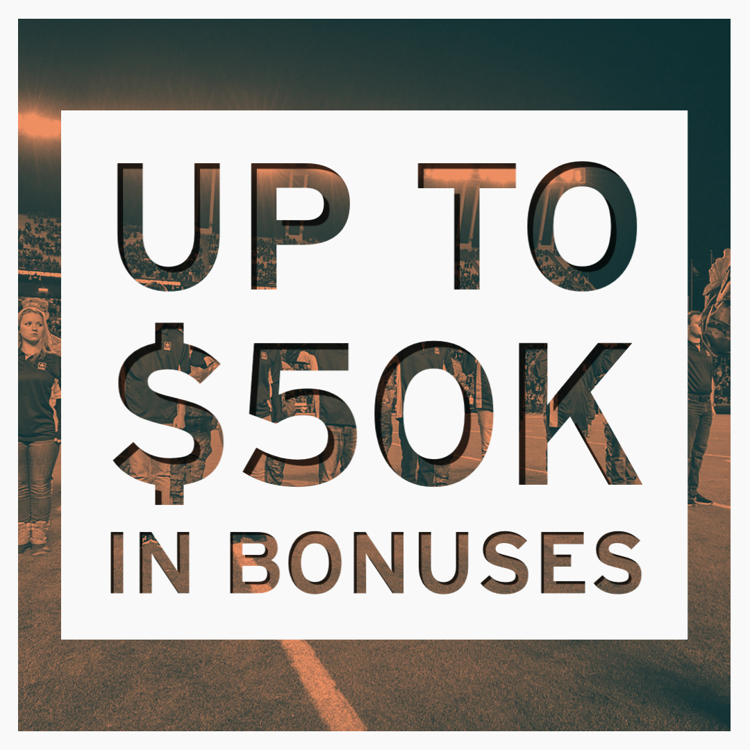The #USArmy is hiring! Visit go.usa.gov/xzqQ9 and find an ADVENTUROUS #career and #bonuses!