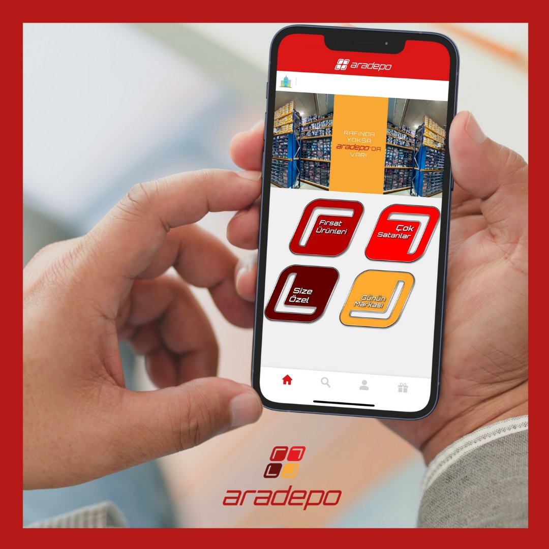 Teknoloji odaklı yeni bir ticari kanal: Aradepo! Hemen incelemek ve detaylı bilgi almak için aradepo.com adresini ziyaret edebilirsiniz. 

#Aradepo #MobilAPP #Yedekparça