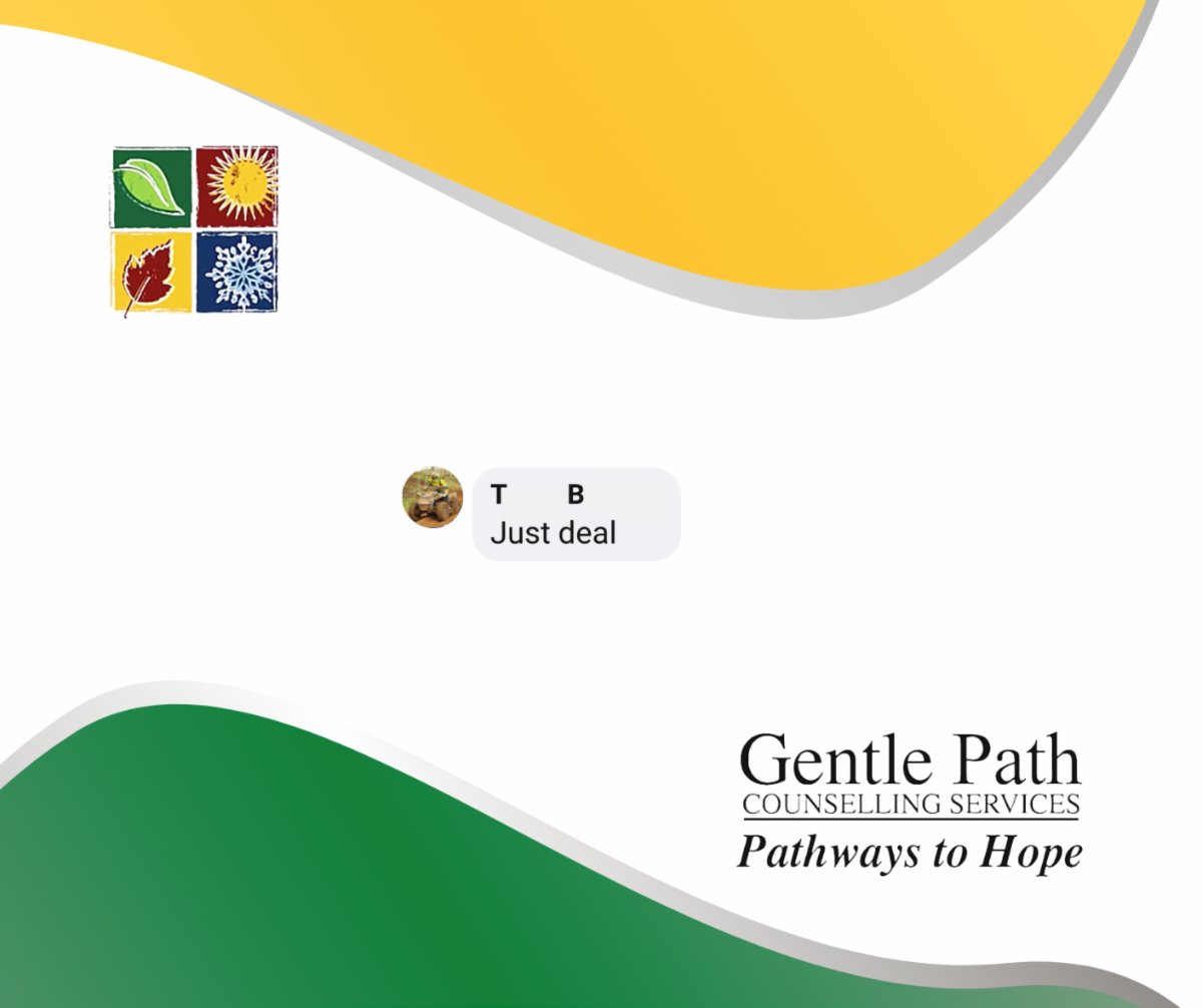 GentlePathLtdSJ's tweet photo. It doesn't have to be that way. Our KV location is open with shorter wait times. Mental Health Care is available now. 652-PATH
#GentlePath #CounsellingForEveryone #MentalHealthCare #RealPeople #RealPosts https://t.co/jNbq1qZWyp