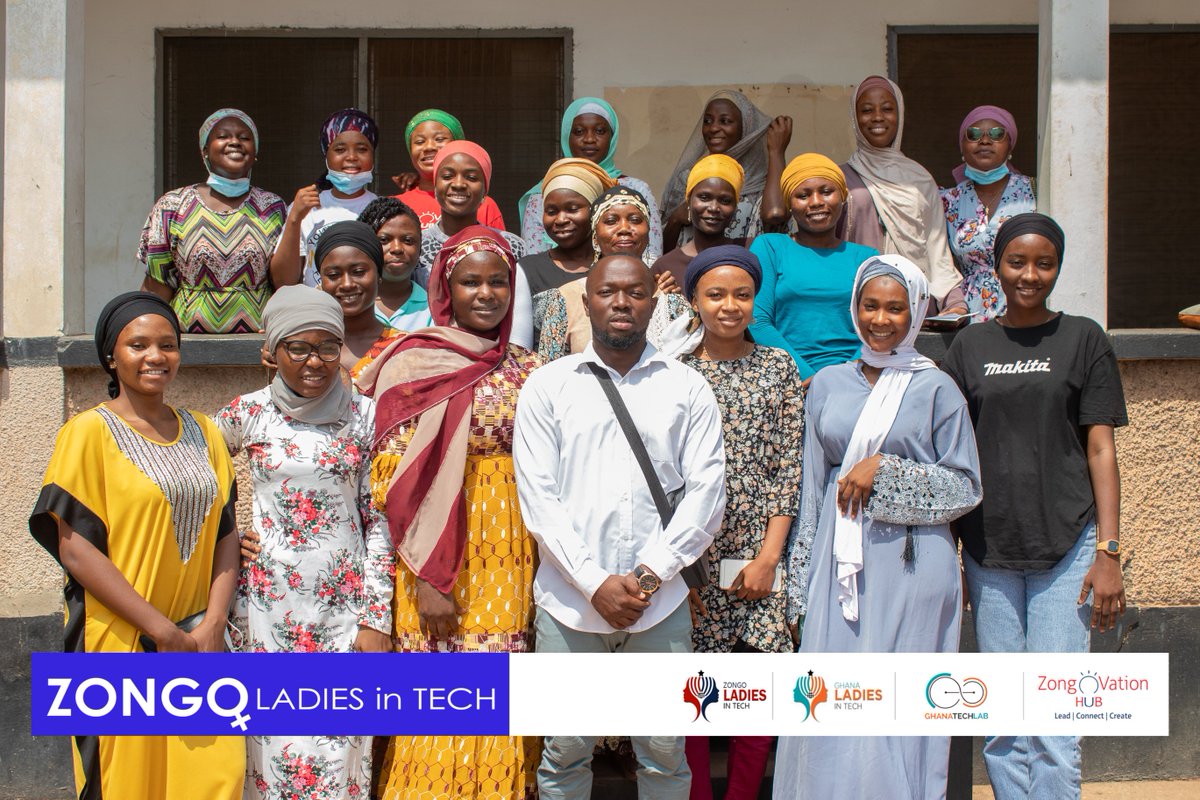 digitalzongo's tweet photo. @zongoladies During the weekend, @zongoladies in partnership with @ghanatechlab_gtl organized a capacity building workshop for young ladies in Zongo communities in Accra.
Mrs. Zainab Yahya, a Chartered Accountant  facilitated the workshop. 
#zongoimpact #ladiesintech #GLiT #ZLiT https://t.co/xEv3oomubS