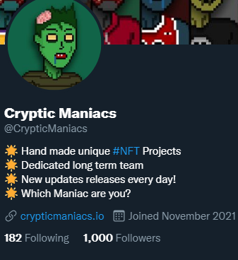 Cryptic Maniacs tweet media