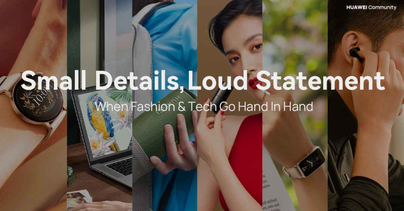 HuaweiMobileUK's tweet photo. "Very much like fashion, tech innovation is much more than a solution to a problem, it’s a statement." Read what our #HUAWEICommunity has to say about it and get some tips on upcoming trends! 👇