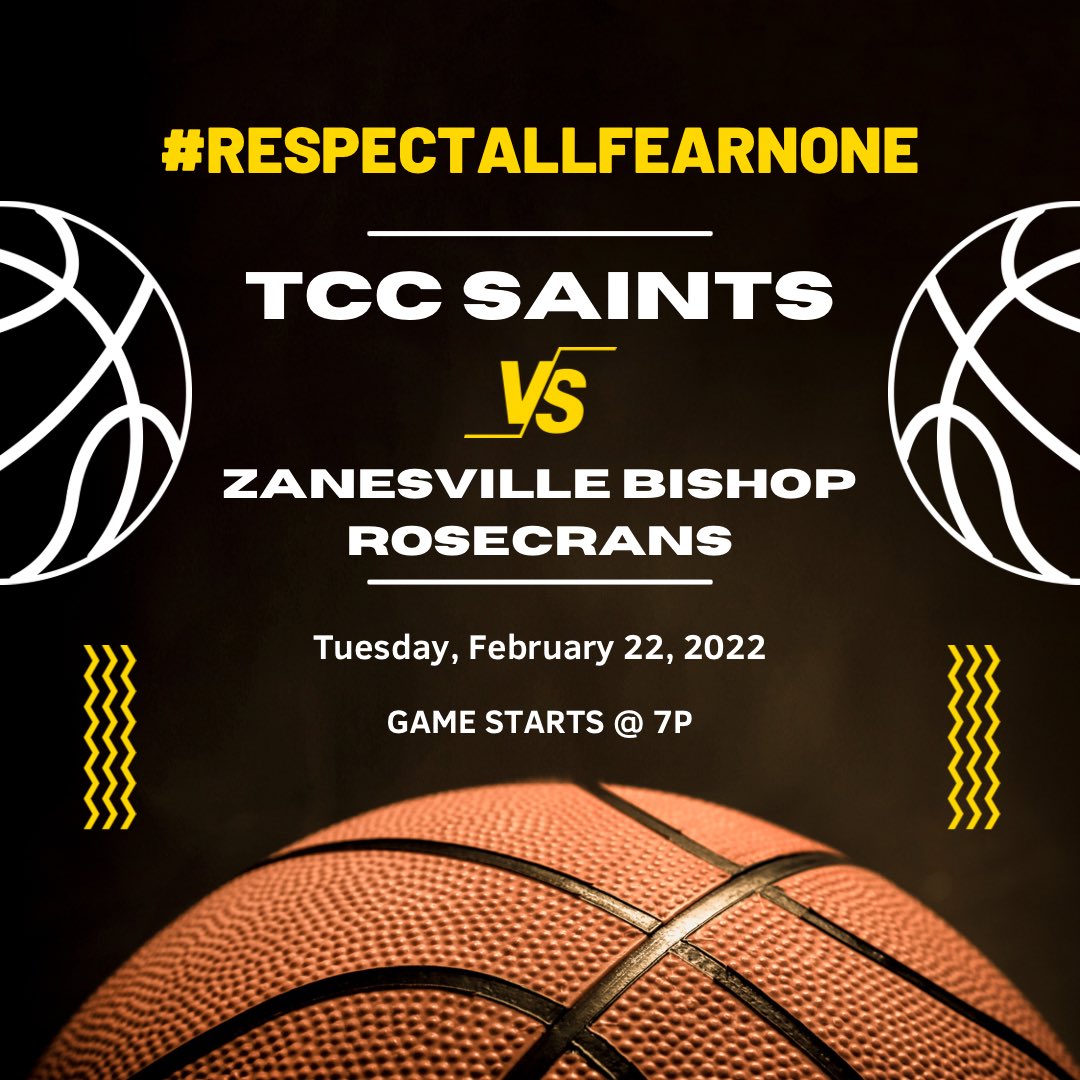 Playoff season starts now! Come cheer your Saints on to victory! #RespectAllFearNone

ohsaa.org/tickets 
Directions to get tickets: Select Girls and Boys Basketball -&gt;Boys Basketball -&gt; Division IV Region 15 East
Locate the game and Get Tickets