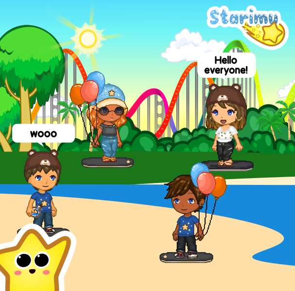 Welcome to Starimu World!

In our game you'll be able to create your own avatar and socialize.

We are excited to announce that we are finalizing the game and hoping to release our beta-test next month.

See you guys there! #Starimugame #mmorpg