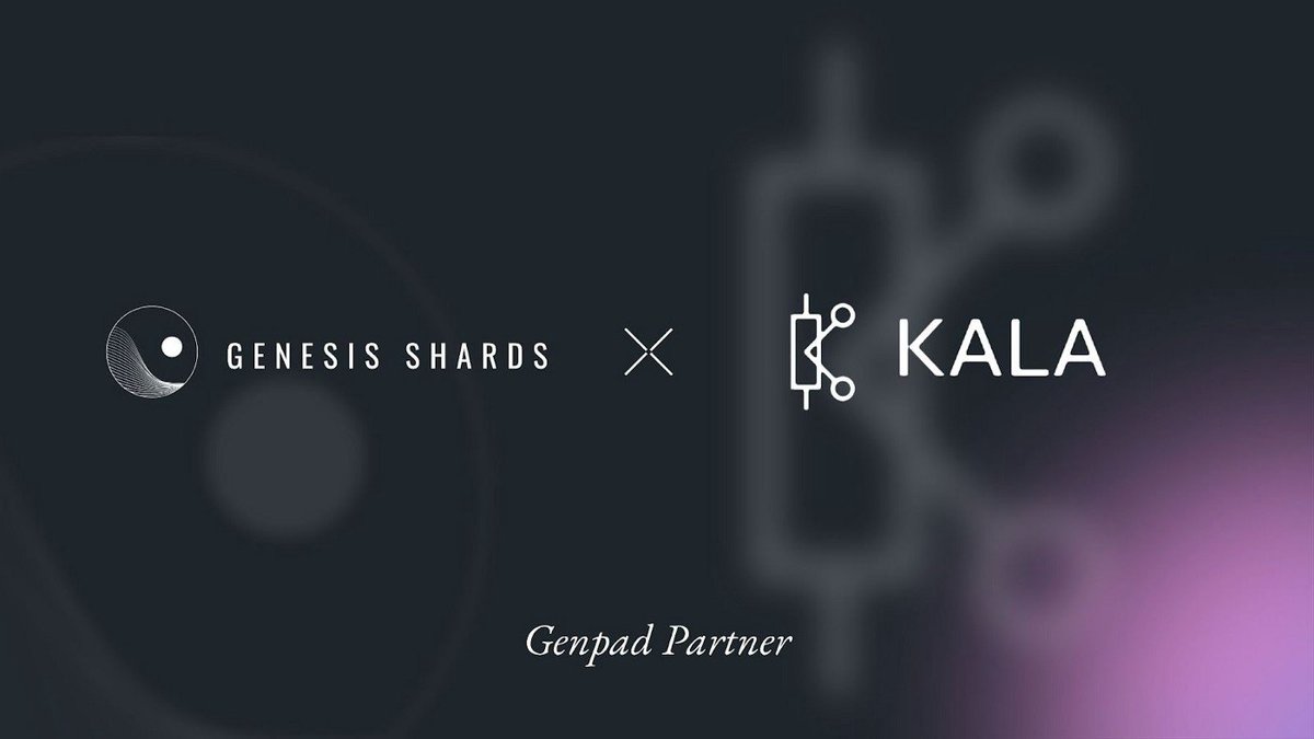 (1/2)

🚩 Partnership - GenShards x KALA Network  🚩

@kala_network is a Next-Gen #Web3 #SocialFi Investment Platform where members meet, socialise, and share information

👉 KALA  will allow GS community participants to gain rewards from #NFT content contribution &amp; consumption