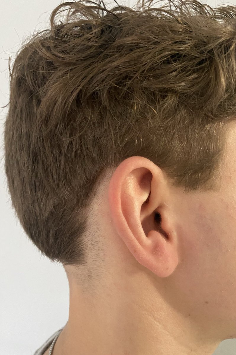 CrissyBorman's tweet photo. Well… my 16y/o won’t talk to me, because somehow his bad haircut is my fault!  I love being a Mom to teens 😂 Thanks @SportClips  for this fantastic Mom Moment. #badhaircut #sportclips #teen #momoftheyear https://t.co/HysbkGNu2O