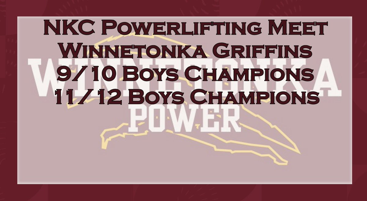 Great Weekend at the 1st Annual NKC Powerlifting Meet
Came home with Both Boys Division Titles
9/10 Boys Division Champions 
11/12 Boys Division Champions
Individual Champions: 
🥇Dean DeJesus
🥇Kayden Rendleman
🥇Xavier Cadue
🥇Julian Eslinger 
Lots of Medals Claimed! #RaiseUp