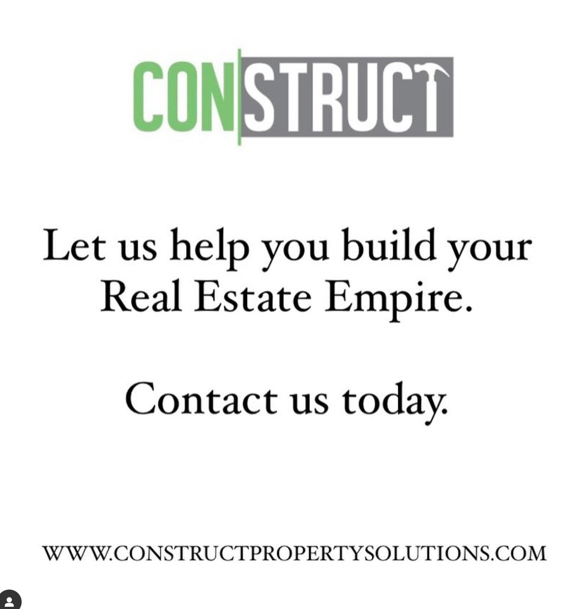 Construct Property Solutions tweet media