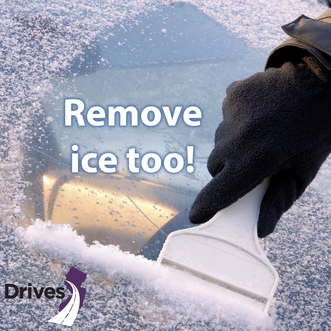 Add some sun to that layer of ice on your windshield, and now you've got a real blinding sun problem. Scrape ALL ice off before you hit the road.

#sunblinding #removeiceandsnowbeforeyougo #jerseydrives