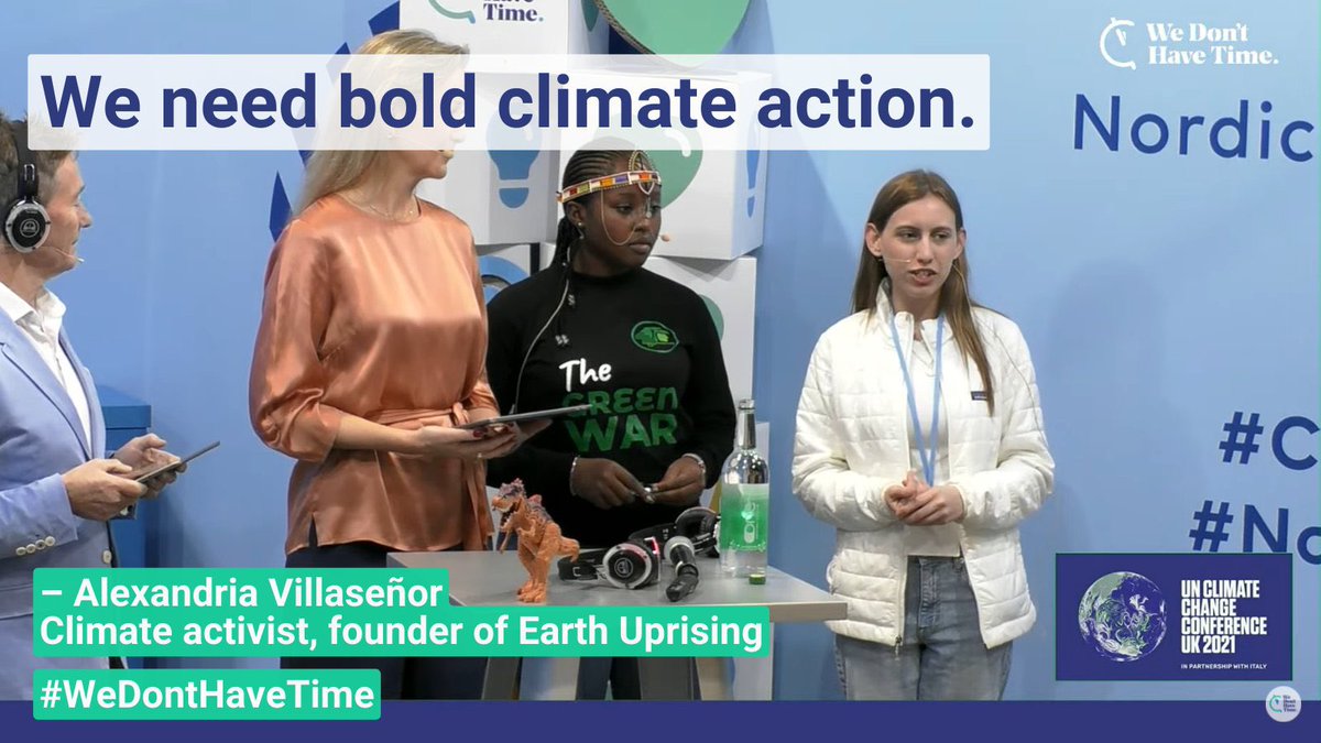 anitasoina's tweet photo. At #COP26, we hosted @AlexandriaV2005 who reminded us of the need for an inclusive climate movement.
Give her Climate Love on our app .
#TheGreenMP
@wedonthavetime0
#Climatepower #ClimateAction #Climatereality #conservation #climatechange #Climaterefugees #ClimateCrisis https://t.co/jKCtlkTUE1