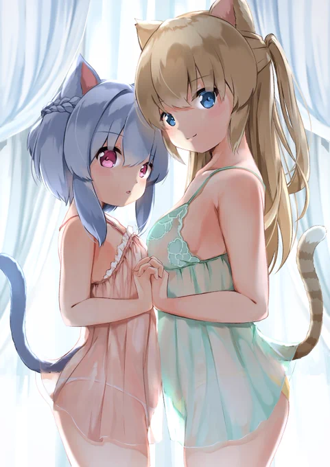 #猫の日 
新規絵は間に合わなかったので過去絵でごめんなさい!
ねこねこ!! 