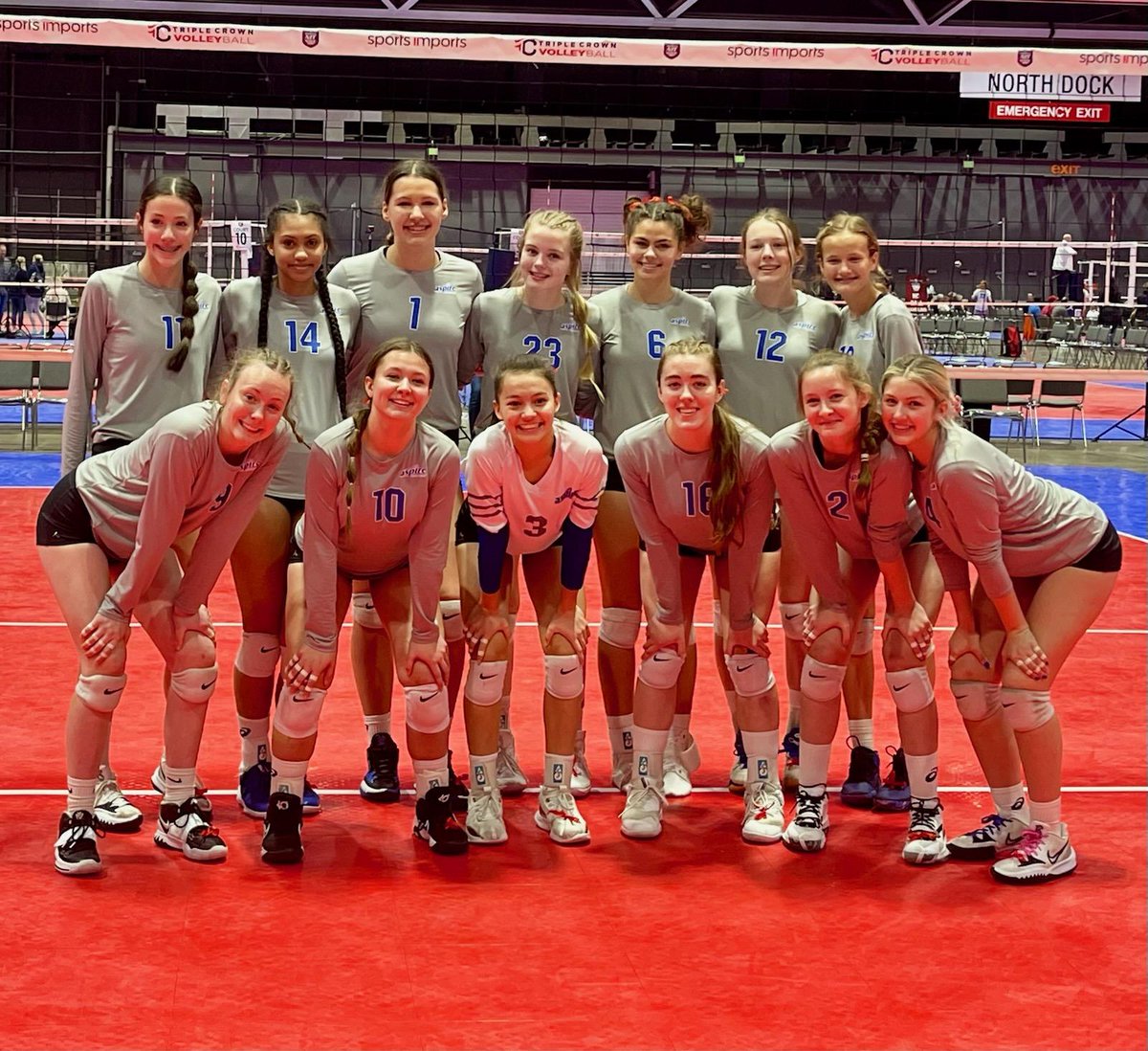Aspire 15 Premier finishes 6-2 and qualified for the Elite Bracket at @TCVolleyballNIT ! Great weekend and great tournament!
