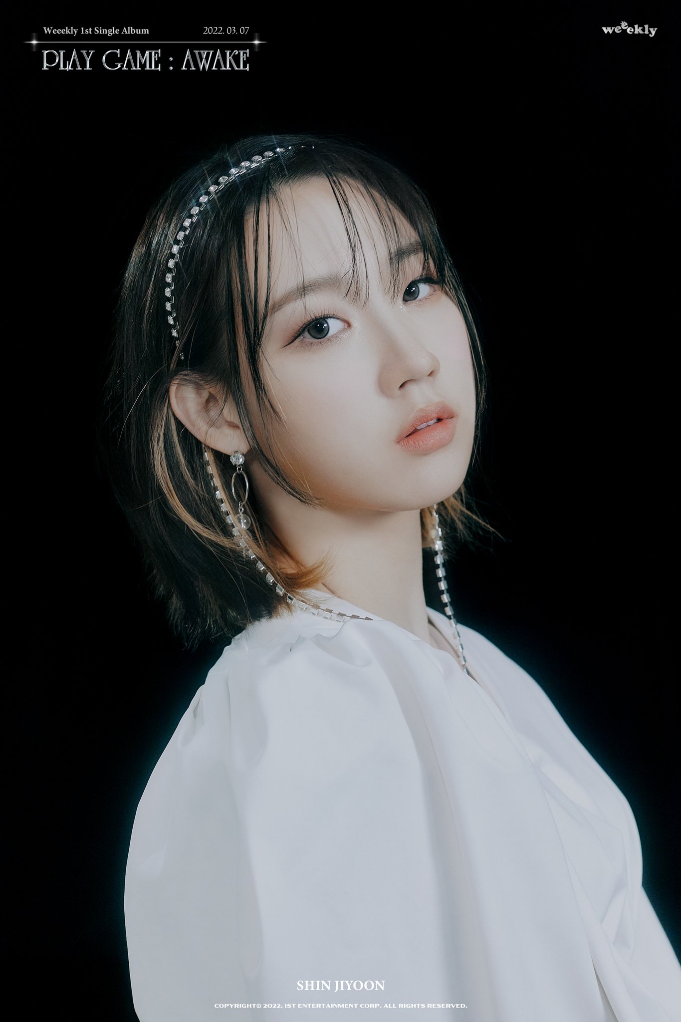 Weeekly ジェヒ　トレカ　weverse 1 Weeekly 1st Single Album [Play Game : AWAKE] Concept Photo