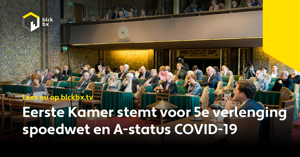 blckbxnews's tweet photo. Eerste Kamer stemt voor 5e verlenging spoedwet en A-status COVID-19

Lees het volledige artikel: https://t.co/Pl75fIBFSU 

#Spoedwet #Corona #EersteKamer  @ministerVWS https://t.co/Tro2Baz7Nb