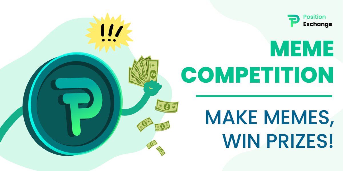 ANOTHER POSI COMMUNITY EVENT! 🔥🚀

🖼 THE MEME COMPETITION,  with a prize of up to $500 in #POSI 🤑

More Information:
t.me/PositionAnn/15…

#PositionExchange #POSINATION #DeFi #BSC