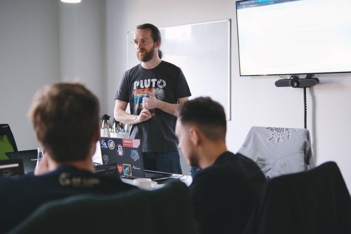 labs_kp's tweet photo. Since yesterday we've been hosting special workshops are focused on the applications and operation of our Oryx #onboard modular software, for the PW-Sat3 #softwareengineering team. 

PW-Sat3 will be launched into orbit to test its innovative cold-gas engine.

@PWSat2 @PW_edu https://t.co/K28vTe6kuz