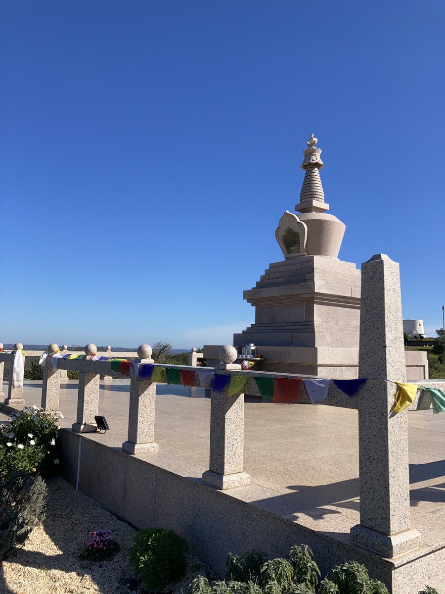 WhosKateStrange's tweet photo. My Today #Buddhist Stupa #Zen #Tranquilly #Algarve https://t.co/9BwYQ9Ipp1