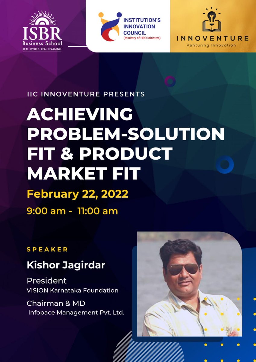 vision2020AD's tweet image. The point at which most of the startups fail. #kishorjagirdar #innovation #Problemsolutionfit