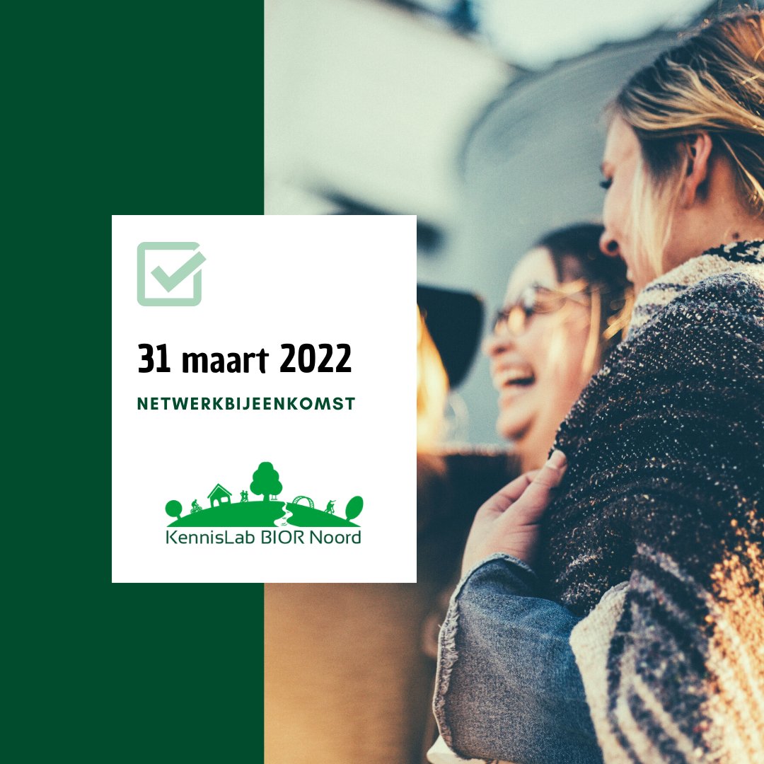 Wil je actief aan de slag met een beweegvriendelijke omgeving? Kom dan naar de (gratis) netwerkbijeenkomst op 31 maart in Orvelte! Meer info en aanmelden? kennislabbiornoord.nl/netwerkbijeenk…

#bewegenisgezond #beweegvriendelijkeomgeving #biornoord
