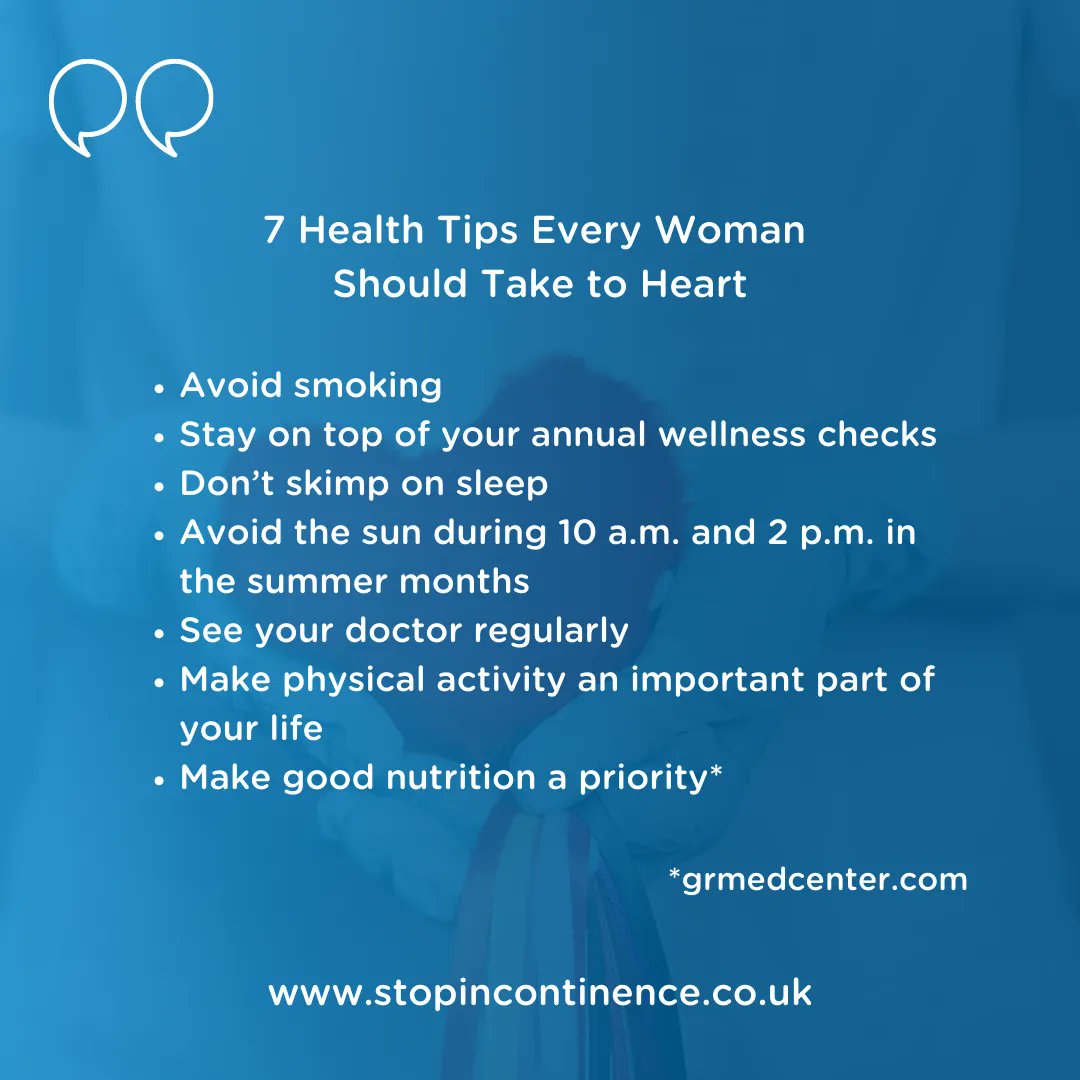 New U Incontinence Clinic tweet media