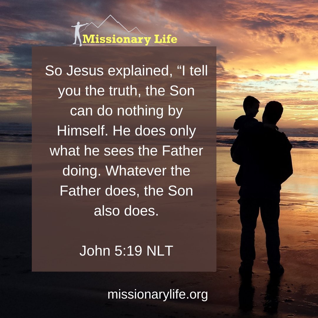 life_missionary's tweet photo. We are hopeless apart from Him. But, like Jesus, when we watch what He is doing and join Him, amazing things happen!
#joinHim #FatherGod #Jesus #missionary https://t.co/cDExpurPG2