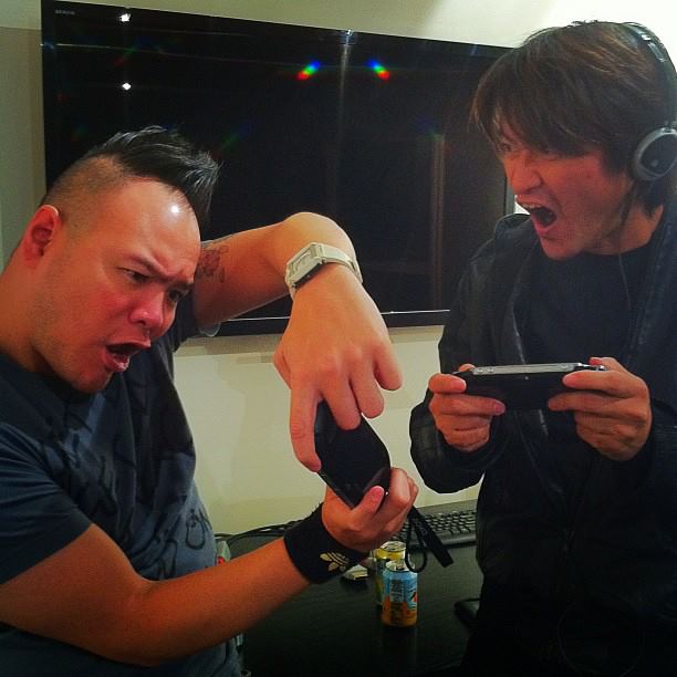 wireframejames's tweet photo. #LUMINES Electronic Symphony press tour memories. #QEntertainment https://t.co/Uahlum8L68