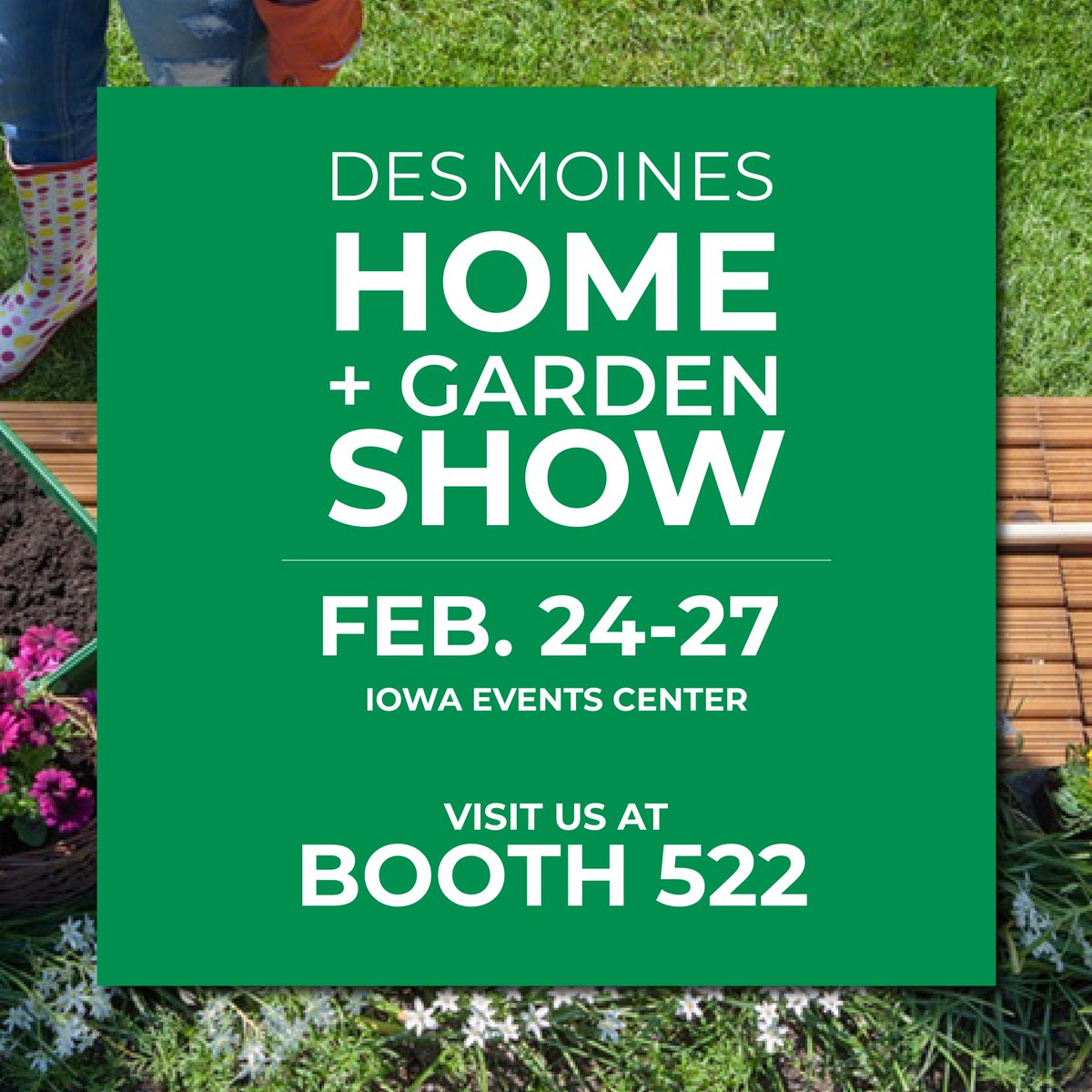 ConcretePolyfix's tweet image. 🏡𝗔𝗿𝗲 𝘆𝗼𝘂 𝗴𝗼𝗶𝗻𝗴 𝘁𝗼 𝗯𝗲 𝗶𝗻 𝘁𝗵𝗲 𝗗𝗲𝘀 𝗠𝗼𝗶𝗻𝗲𝘀 𝗮𝗿𝗲𝗮 𝘁𝗵𝗶𝘀 𝘄𝗲𝗲𝗸𝗲𝗻𝗱?🏡
Stop in at the Des Moines Home &amp;amp; Garden Show at the Iowa Events Center, we will be in booth #522. Ask us about how we can save you money and time repairing your concrete.