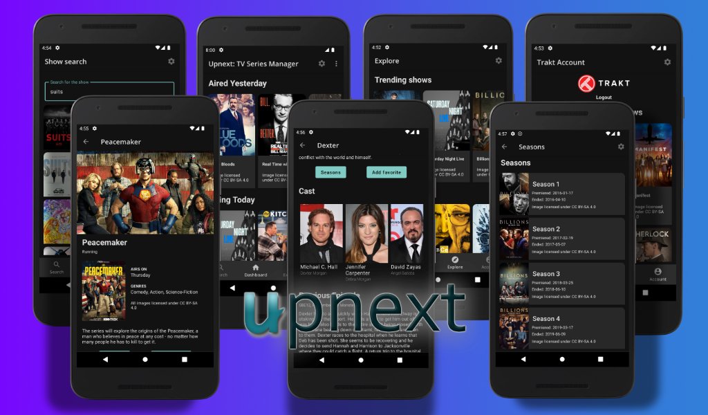 The UpNext App tweet media