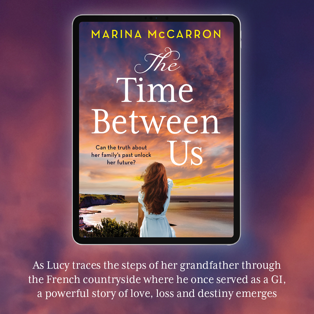 AriaFiction's tweet photo. As Lucy traces the steps of her grandfather through the French countryside where he once served as a GI, a powerful story of love, loss & destiny emerges 💕
#TheTimeBetweenUs by @marinamccarron is out now in paperback.
Get your copy now: https://t.co/ZXNbkfryMy https://t.co/YAtM2glA48