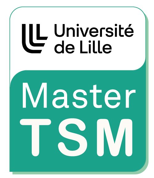 Master_TSM's tweet photo. Le 1er janvier 2022, l'Université de Lille a changé d'identité visuelle. Le logo du master TSM change donc lui aussi !
Après consultation des étudiant(e)s et intervenant(e)s de la formation, voici le logo retenu : https://t.co/cG4OzQa4el