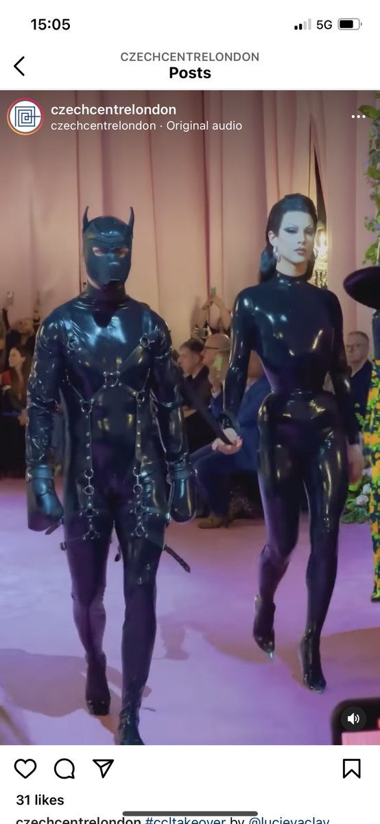 CzechCentreLnd's tweet photo. Interested in what’s happening at @LondonFashionWk? Czech fashion designer Lucie Vaclav, accredited by @BFC, has been reporting with photos & videos on our Instagram. Go to https://t.co/vZ6snziOLt to have a look! #CCLTakeover https://t.co/IPnvXCqiGD