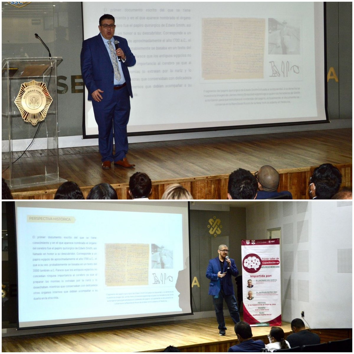 PabloVazC's tweet photo. #SomosSSC | En nombre del Secretario @OHarfuch, inauguramos el "Taller de Capacitaciรณn en Neurociencias" para personal de la Unidad de Atenciรณn y Referencia Psicolรณgica #UARP y del Centro de Control y Confianza de la @SSC_CDMX.
#SaludYBienestar #SaludMental
#LaMejorPolicรญa๐ฎ๐ปโโ๏ธ๐๐ฎ๐ฝโโ๏ธ https://t.co/5ms4GVTEJb