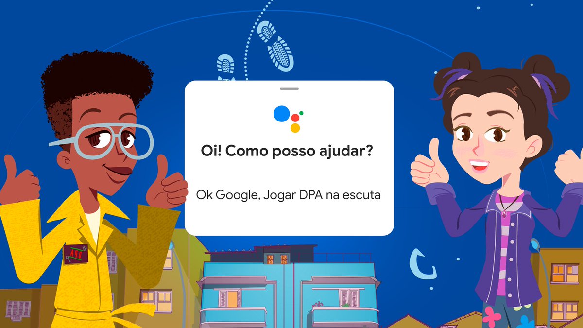 Será que você consegue descobrir de quem é essa voz? 👀 Para jogar, é só  pegar o celular e dizer: Ok Google, jogar D.P.A. na Escuta! Ou, caso use  a