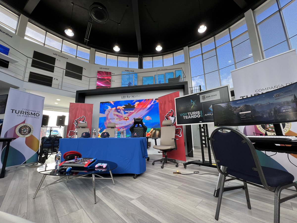 [En breve] Nuestro alcalde de #SanJuan realiza importante anuncio junto a componentes de la industria del Esports en #PuertoRico. <a href="/Miguel_Romero_/">Miguel Romero</a> <a href="/RedRoosterTeam1/">Red Rooster Team 🐔</a> #WinterClash2022 <a href="/CTPuertoRico/">Puerto Rico Tourism Company</a>