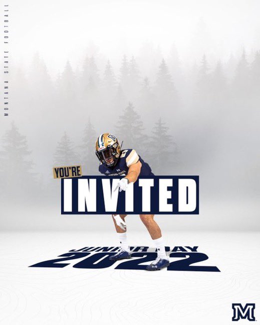 Thank you <a href="/CoachBobbyDaly/">Bobby Daly</a> for the Junior Day invite! <a href="/MSUBobcats_FB/">Montana State Football</a>