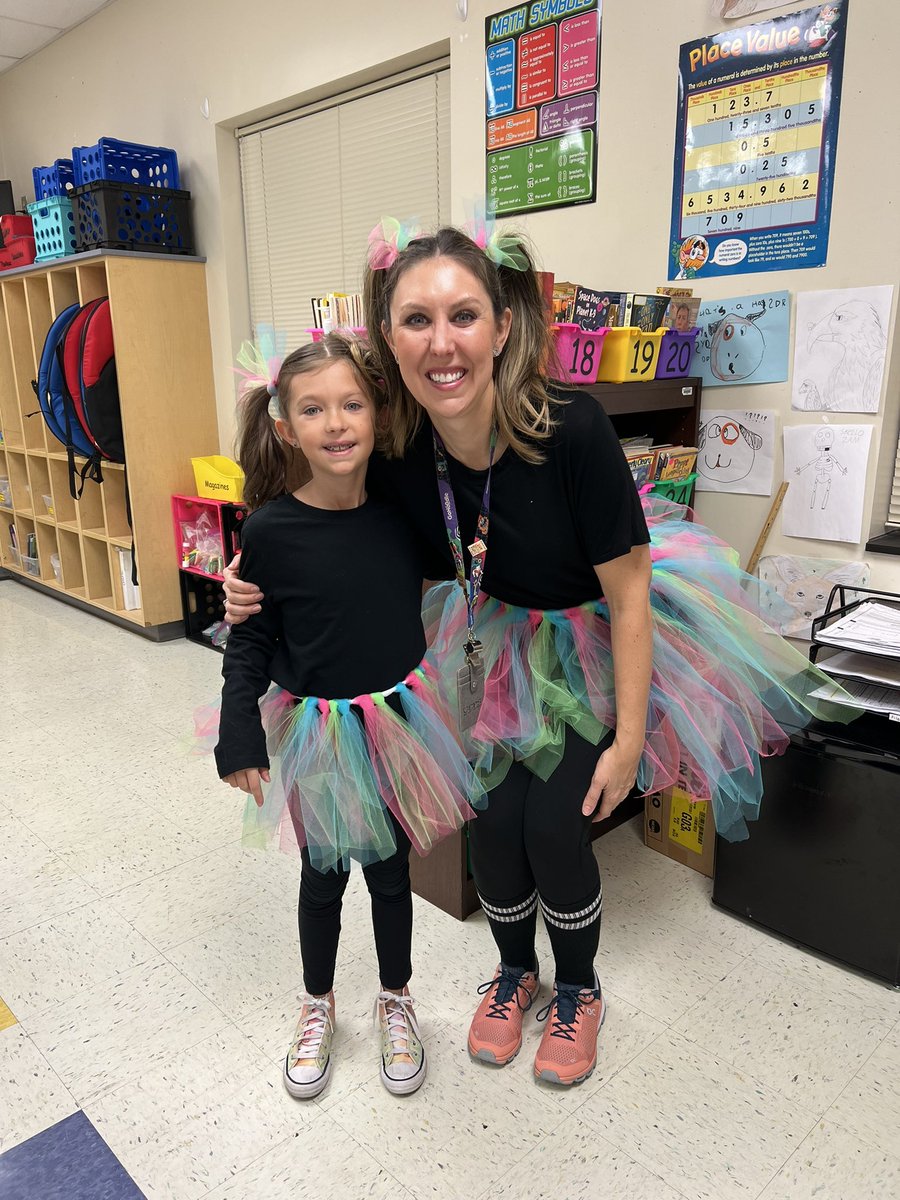 TeacherMidkiff's tweet photo. Twinning in tutus with my amazing student teacher and sweet Sally Kate! #happyTwosday @MarvinESNC https://t.co/MFlf87sXad