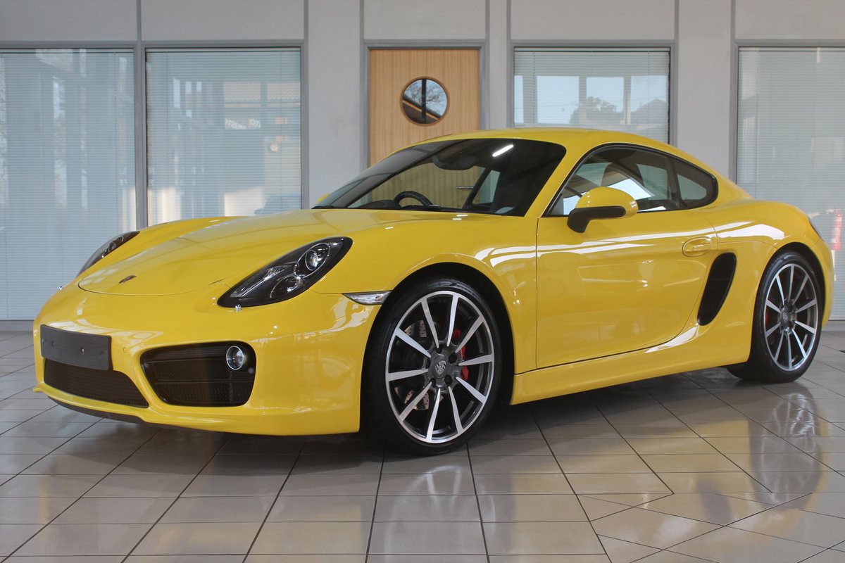 HarbourCars's tweet photo. We welcome this cracking Racing Yellow Cayman (981) 3.4 S PDK into stock. Fitted with a Sports Exhaust, 14 Way Memory Seats and 20 Inch Carrera Classic Alloys to name a few of the options. For more information please visit https://t.co/OK25c9WDn8 https://t.co/7SZ5D8jV7i