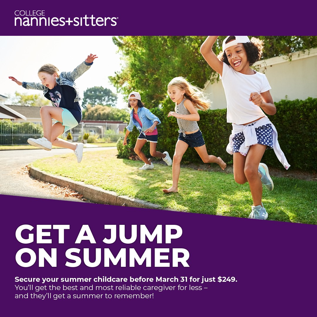 CNSTRochesterMN's tweet photo. Your children deserve a great summer. We'll make it happen. Full-time. Part-Time. Anytime. Call us to help to solve for your summer. 

#CollegeNannies #BuildingStrongerFamilies #SummerNanny https://t.co/CpYndQj5Ex