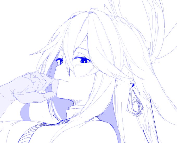 セクシー系も描いていてみたいよね～難しい:;(∩'﹏`∩);: 