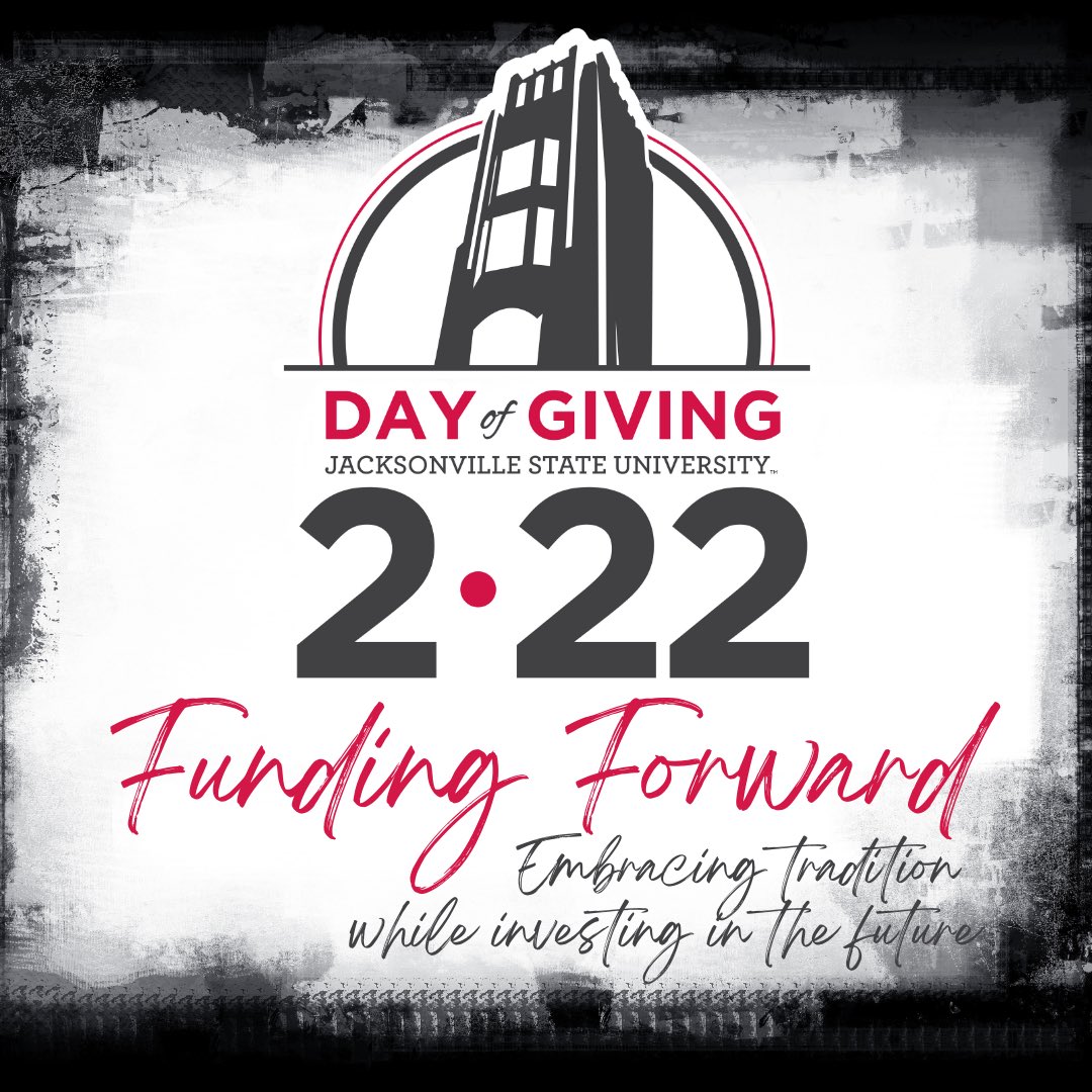 On this #DayOfGiving, please consider making a donation to JSU. ❤️ Thanks to a generous donor, donations will be matched up to $22,222! Visit jsu.edu/givejsu to make and designate your gift! Go Gamecocks! 🐔