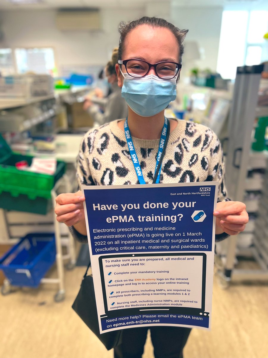 Pharmacy Department at ENHT tweet media