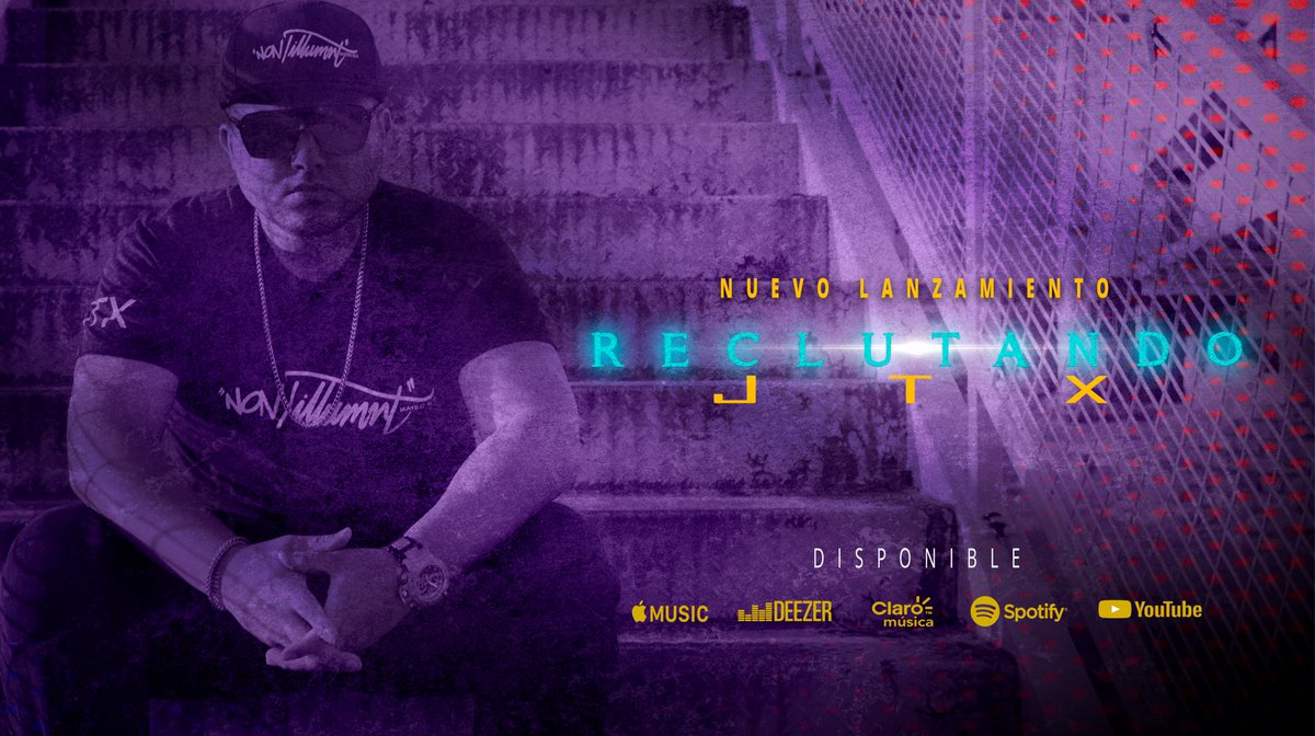 vault_vigee's tweet photo. Desde #PuertoRico el cantante urbano @JTXMinistry estrena su sencillo #Reclutando:
▶️ https://t.co/aMs9U2ev1L
▶️ https://t.co/bk2uCDvUVr
▶️ https://t.co/bdbu8Y4JGs

#MusicaUrbana #reggueton #MusicaCristiana #Jesus #Dios #Estreno #FelizMartes #noticiasmusicales #feactiva #Feaktiva https://t.co/DHkgDAnv6g