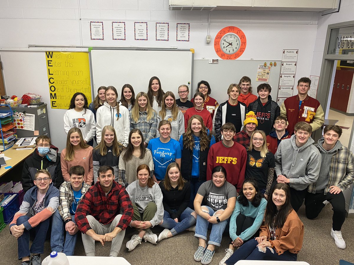nhs_fairbury's tweet photo. @FairburyJeffs announced new members of NHS this morning. We will have a formal induction ceremony this spring. #FHS210 https://t.co/uJZXFDph1G