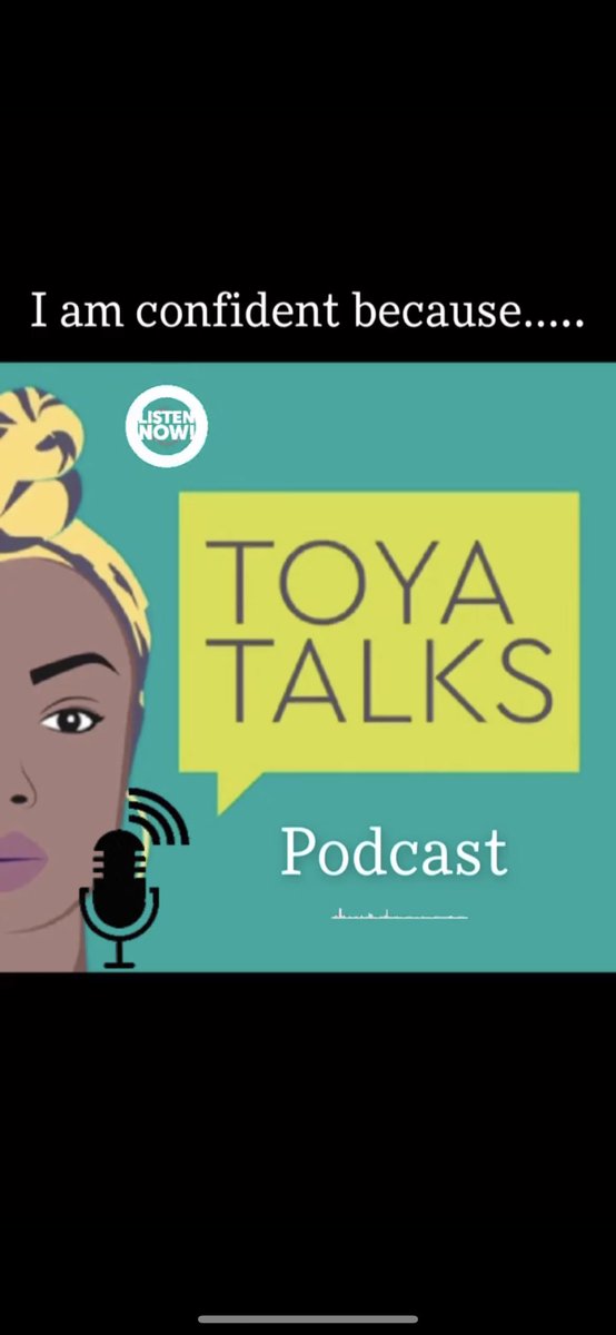 toya_w's tweet photo. New Toya Talks Podcast episode ‘I am confident because….’ #toyatalkspodcast https://t.co/Jn9sPRSEmP