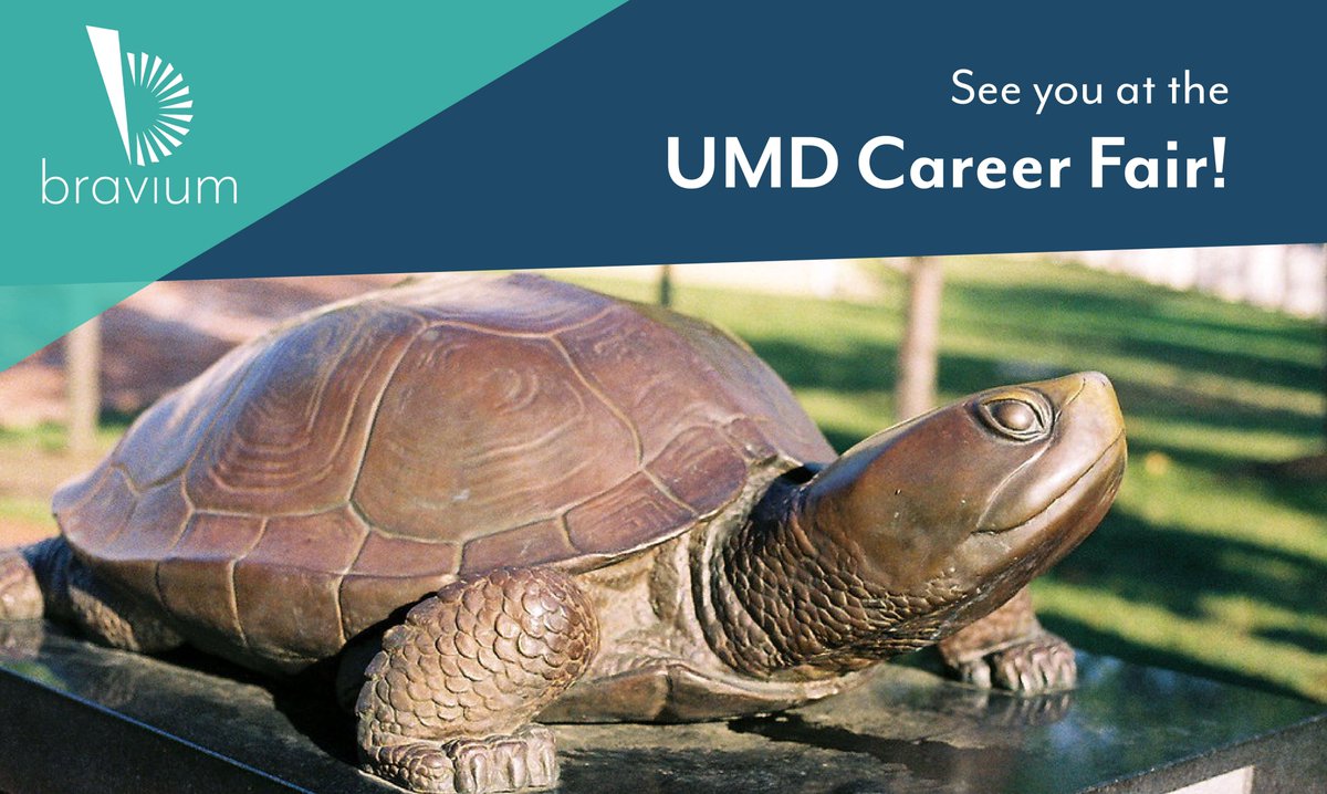 📣 Hey <a href="/UofMaryland/">Univ. of Maryland</a> students!
Bravium Consulting is coming to the UMD Career Fair tomorrow, 2/23! Meet our team in the Stamp Student Union Building to learn more about our company and job openings for young professionals in IT.

#UMD #UniversityofMaryland #CareerFair #Jobs #Apply